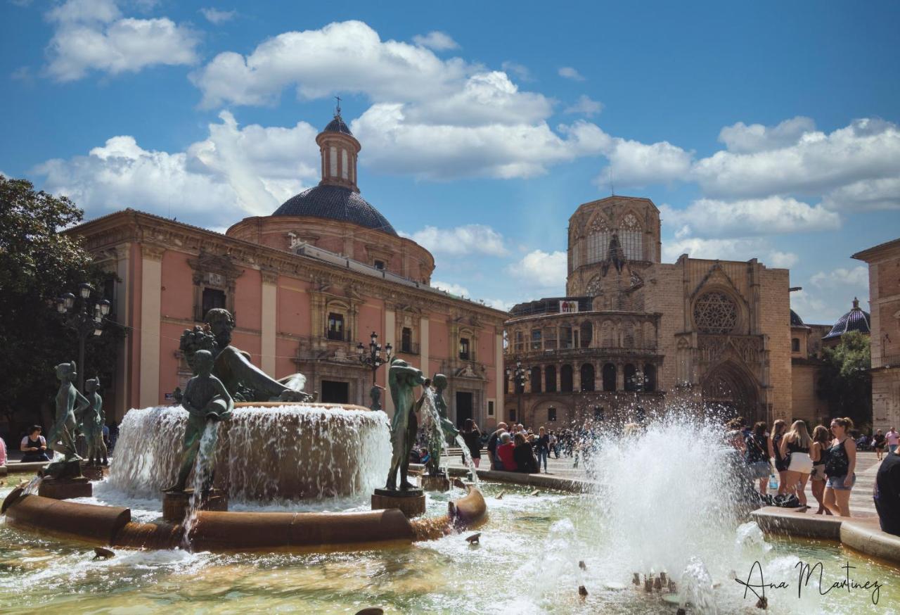Luminoso. Comodo. Acogedor. Wifi. Junto A Ave Valencia Luaran gambar