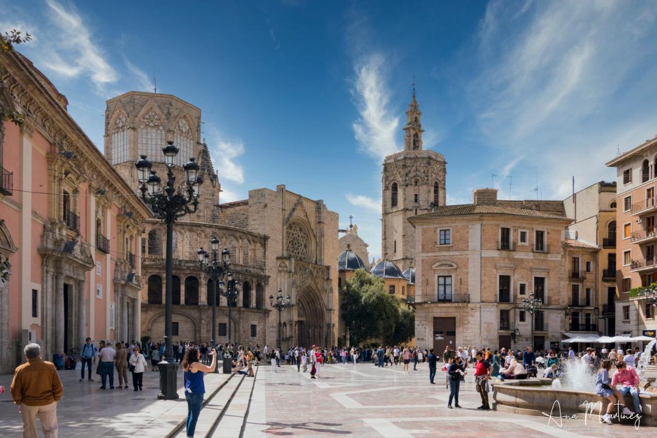 Luminoso. Comodo. Acogedor. Wifi. Junto A Ave Valencia Luaran gambar
