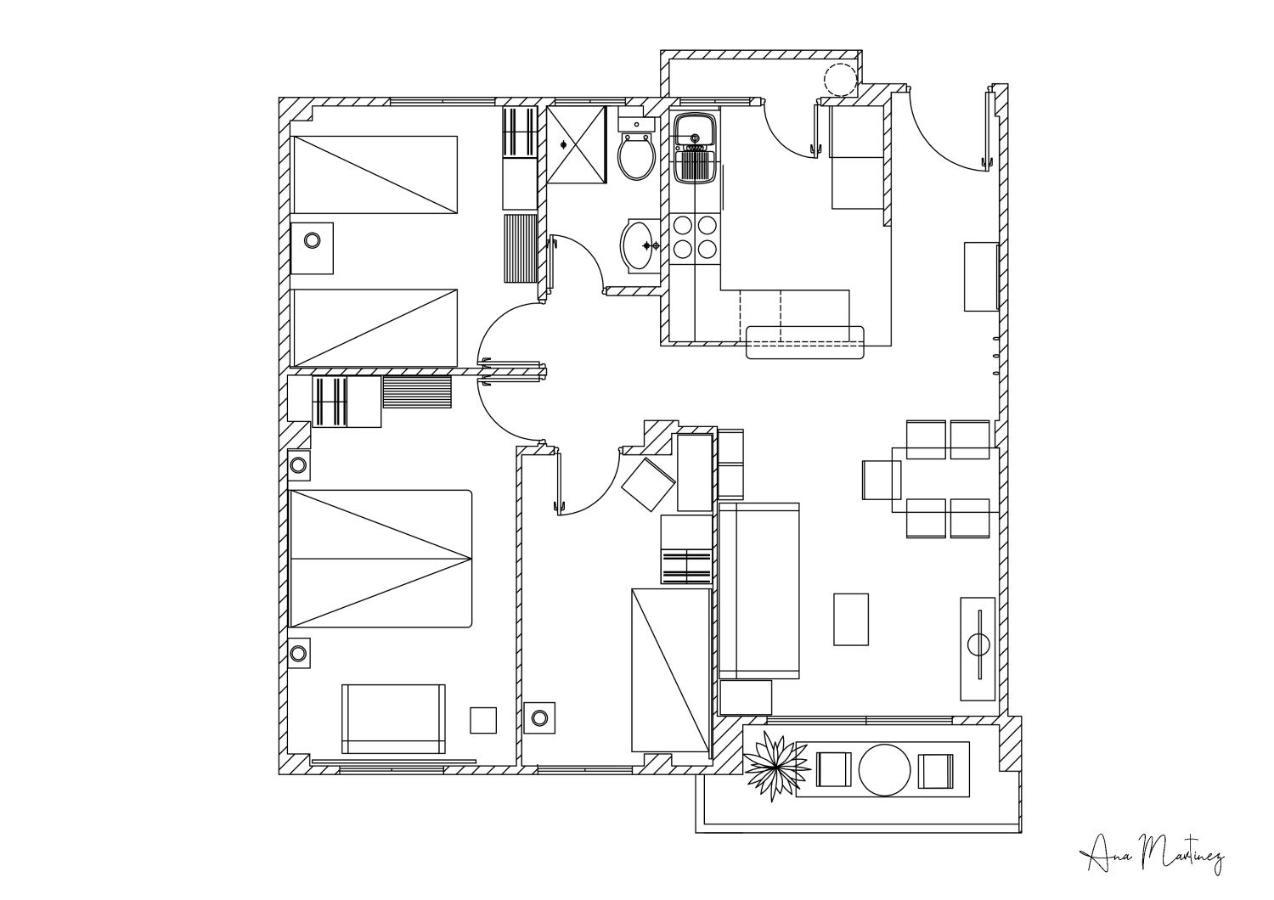 Luminoso. Comodo. Acogedor. Wifi. Junto A Ave Valencia Luaran gambar